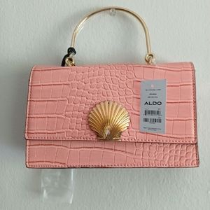 NWT Aldo Daldal Pink Seashell Bag